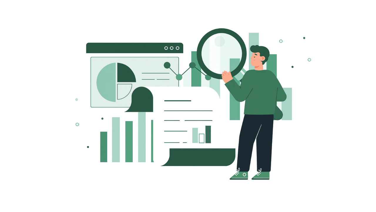 Illustration BEREX d’un expert inspectant un bâtiment et analysant des graphiques – audit technique complet pour évaluer l’état d’un bien immobilier.